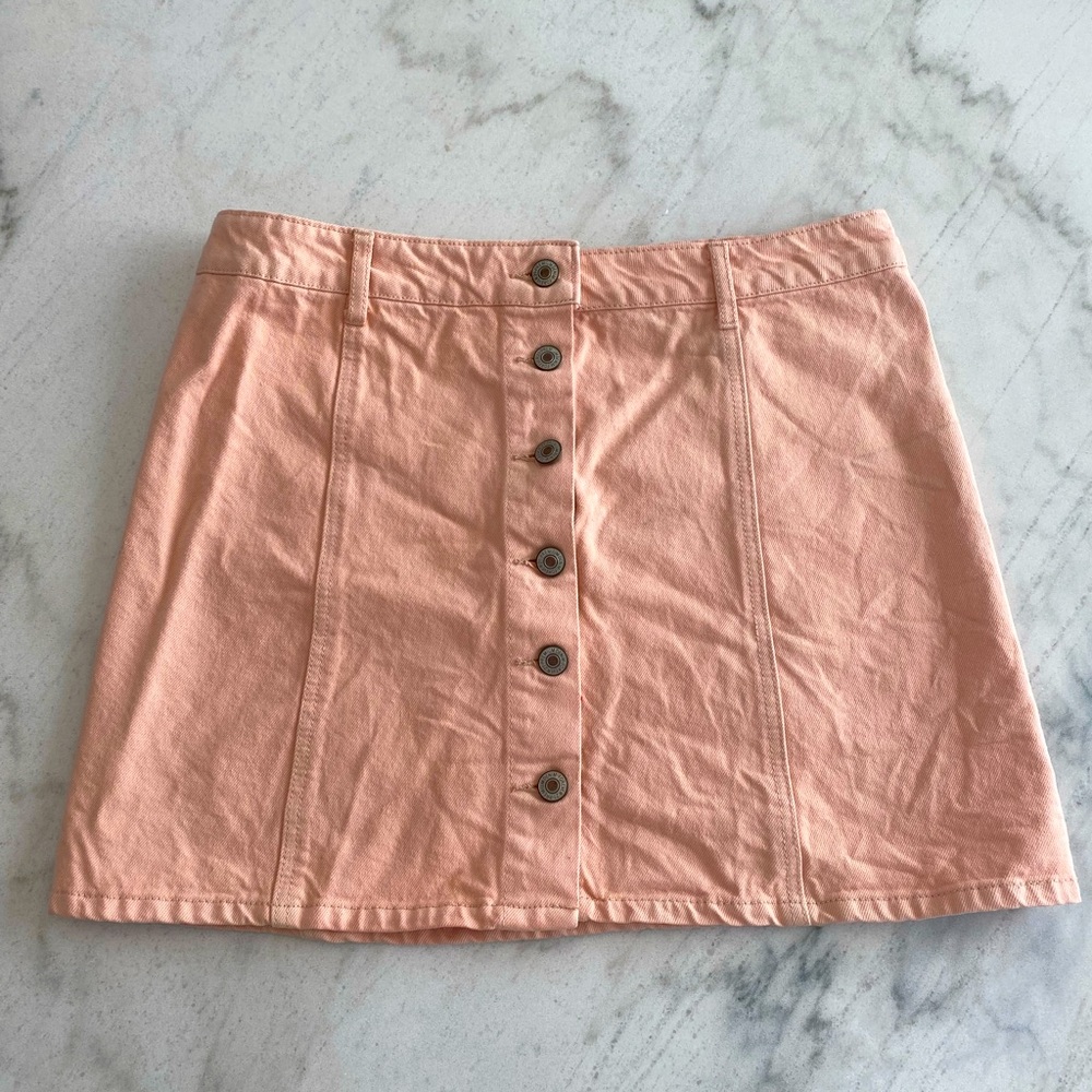 Forever 21 denim skirt with button detail - size 29 (fits like large)